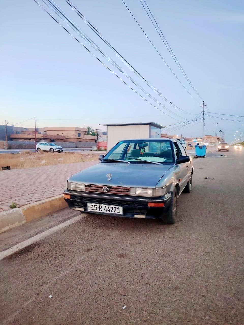 سلام عليكم
#كورلا🥇 موديل 1993🥇 🚘 
#سنويه 2028  نكلي
 #شرط التحويل بأسمي مشروع وطني  🪪 
#تخم تاير  🛞 
 #كهربائيات كله شغاله 🔌 
 #غرفتها نضيفه جدا  
 #مكان تكريت 🎖️ 📍 
 📱   ***********
 📱   ***********
 #السعر 33 وبيه مجال قليل💵
