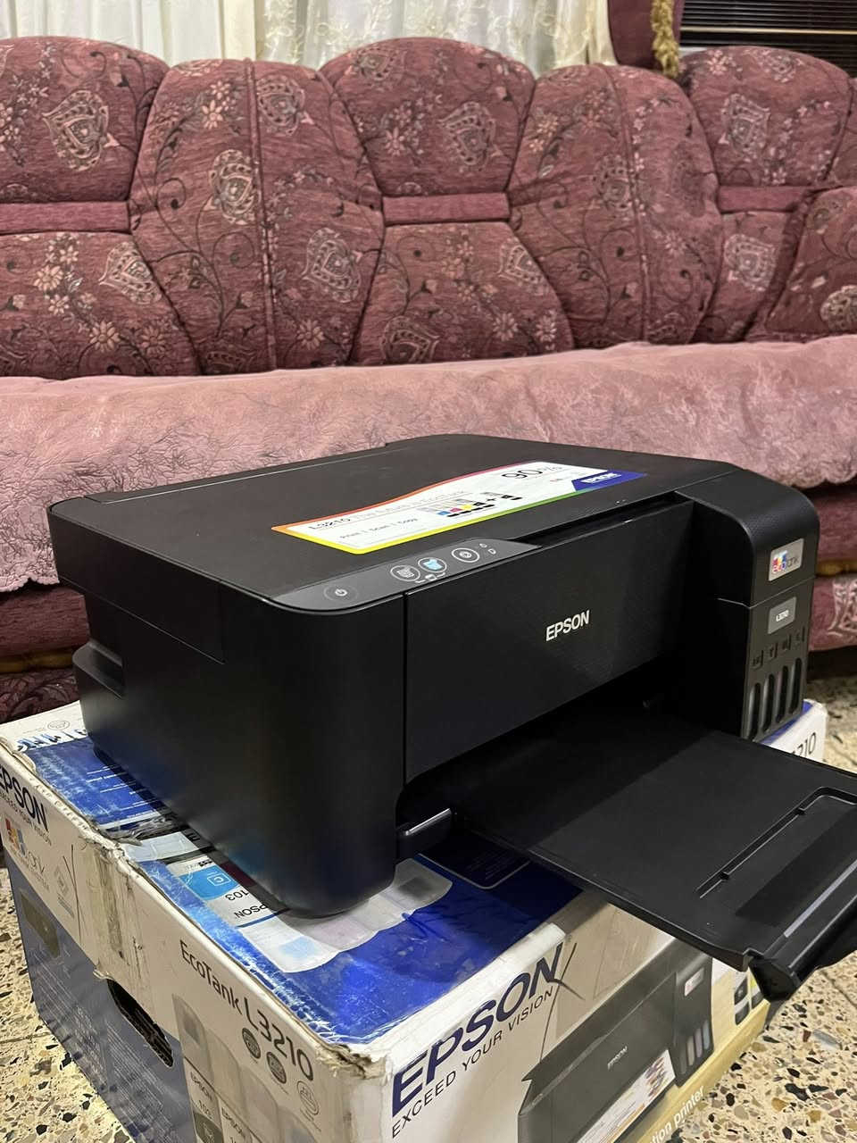 طابعه ايبسون موديل 3210 حقن خارجي اسكنر استنساخ ملون واسود وابيض الطابعه جديده لوك ساحبه 52 ورقه بعدها جديده ملحقاتها كامله كيبل تشغيل وكتلوكات وقرص تعريفي الطابعه جديده كلش الطابعه سعرها 150 الف الشراي يتصل على الرقم    تحياتي ادمن ***********

