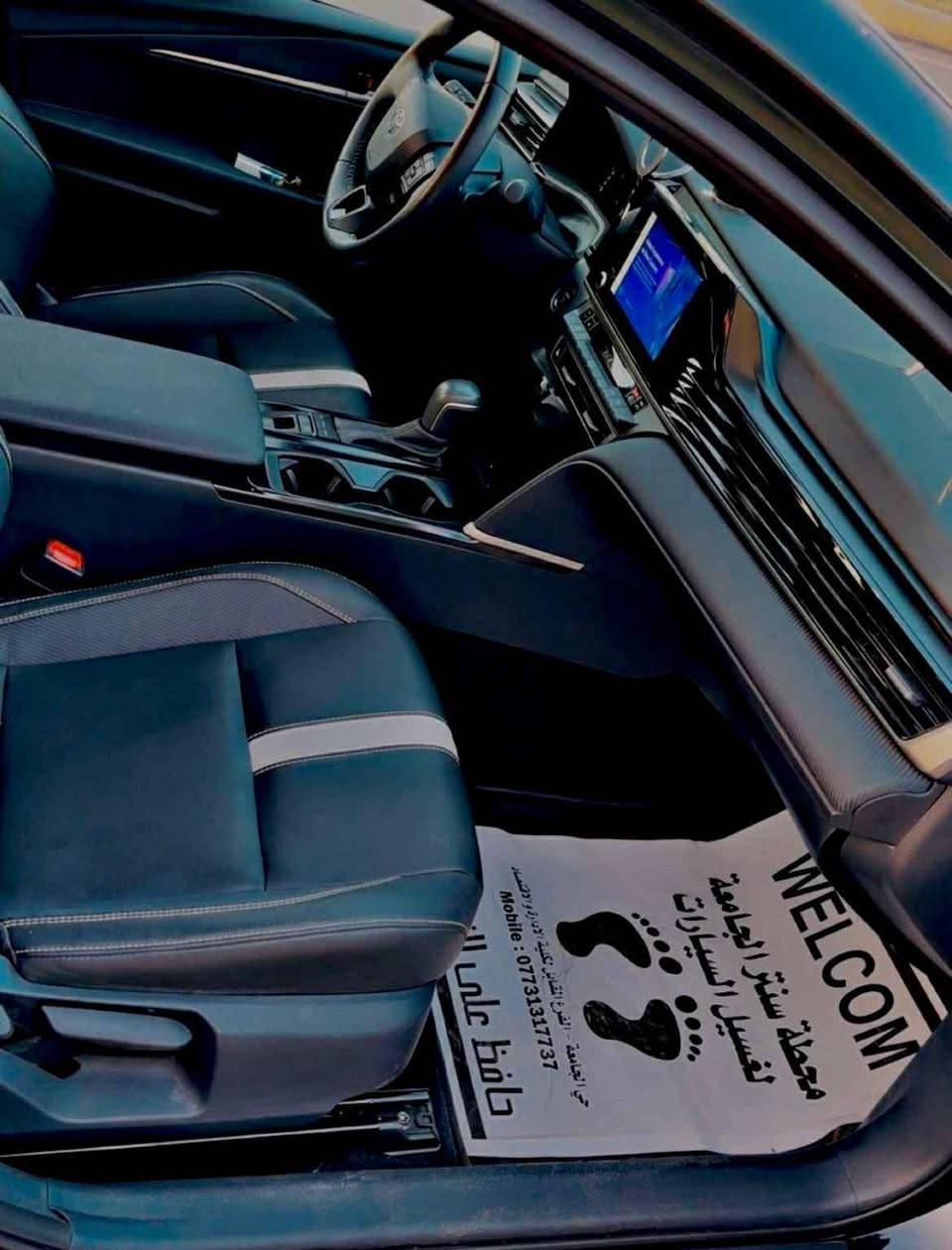 السلام عليكم . 

للبيع كامري 

2025 SE BLACK EDITION
هايبرد 
الممشى ٢١ الف ميل
حادث خلفي فقط قطعه واحد 
بجم كبس. سياره استخدام كلش قليل وشخصي  وداخله سيستم كامل 

مواصفات شاشه لمس كار بلي واندرويد 
رادارات اماميه ومحيطيه 
كرسي كهرباء
كشافات ضباب
توقف ذاتي مانع اصطدام
لد زنون من تويوتا 
اوتو هولد
EV mode
٣ وضعيات قياده 
ايكو نورمال سبورت
وهواي مواصفات بعد معروفه البلاك اديشن
 
السعر ٢٣٧ ومجال بسيط حك جيتك
بأسمي السياره وتحويل مباشر
عنوان بغداد حي الجامعه
*********** أربيل, العراق
