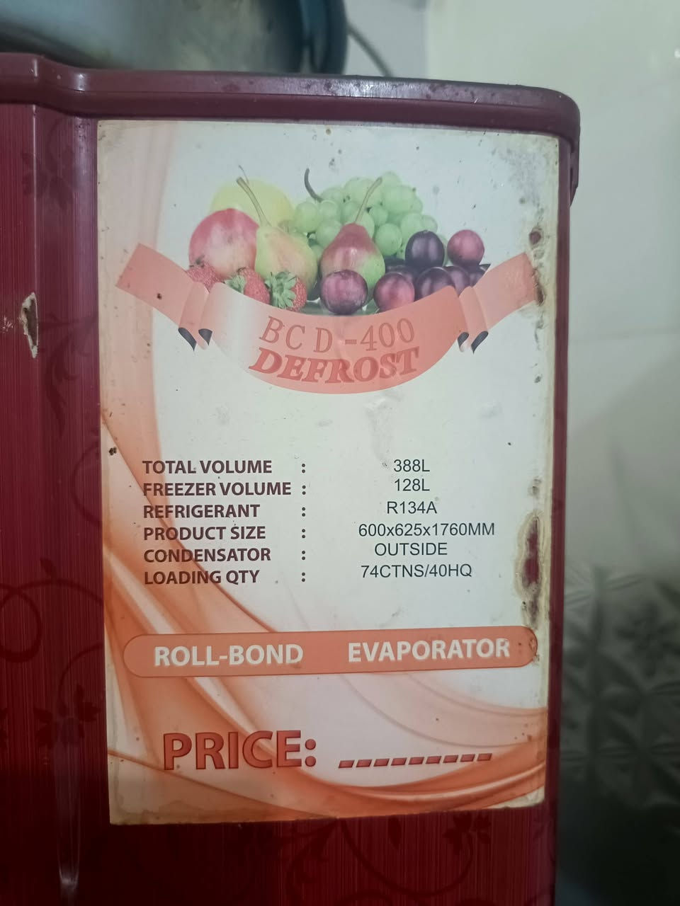 ثلاجه كرافت مستعمله مابيها اي شيء تشتغل طبيعي المعلومات داخل الصور السعر 150وبيها مجال قليل


**إذا كنت صاحب هذا الإعلان وتريد حذفه لأي سبب، رجاءا أرسل رسالة إلى الدعم الفني**