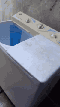 غسالة • متستعملات نضيفات • مجر لكبير