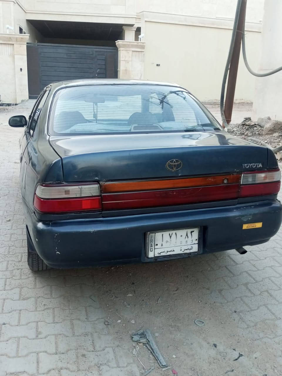 كورلا 1992حداديه مكينه حلوه كهربائيات شغاله تايرات جدد اصوليات مكفوله 40وبيه مجال  رقم بصره  مكان السياره بصره  سفوان رقم ***********
