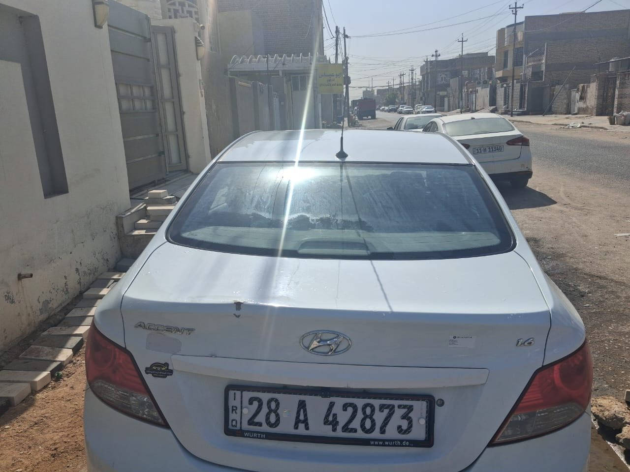 اكسنت 2015
لون ابيض
اشاير بالمري 
فتحة سقف
شاشه+ كاميره
تحكم ستيرن
رقم نجف دولي  باسمي
تخم تاير جديد
حداديه جديده
5 ويل كب
السونار مرفق
‎السعر 103
مكان نجف
***********
