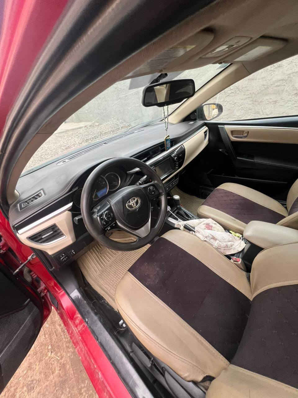 السلام عليكم كورلا موديل 2014 وارد امريكي حادثه جاملق ايسر وبنيد كير محرك تبريد جاهز كولشي رقم انكليزي مداور ثاني يوم مكان الانبار الخالديه السعر 125 وبيه مجال او مراوس  
*********** بيه واتساب
