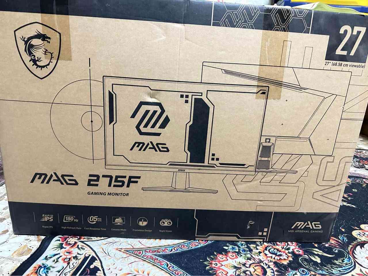 للبيع شاشة MSI 27” 180Hz Fast IPS

* الحالة: ممتازة جدًا، بدون أي عيب.
* الكارتون وجميع الملحقات موجودة.
* استخدام قليل 
* سبب البيع: الرغبة بالانتقال إلى شاشة اخرى 
* السعر: 185.00 ألف قابل للتفاوض البسيط
للتواصل:*********** بغداد, العراق
