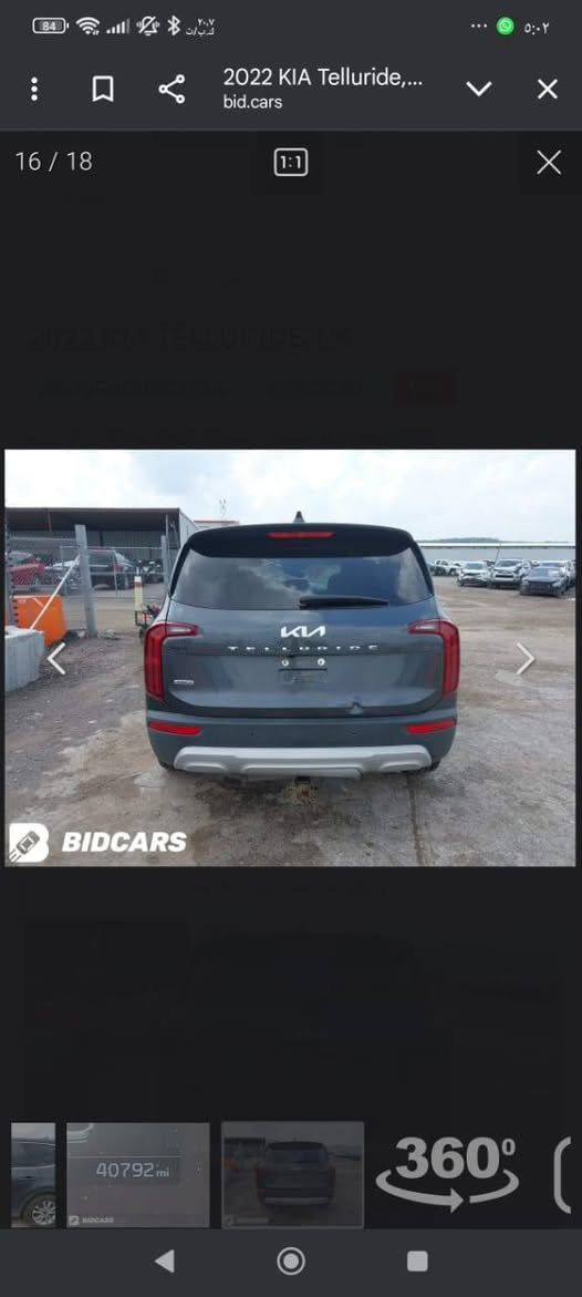 سلام عليكم عندي سيارة كيا تلورايد موديل 22 سيارة بااسمي رقم اربيل ،ماشيه 90الف سيارة نظيفة جدا وهذا حادثه ،سيارة مامفتوح بيه اي شي عل وضع الشركه ،اريد اروس بسيارة لانكروز 11ستينيه،كون نظيفه وهذا رقمي 
***********
