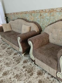 طقم كنبة ١٠نفر • طاولة زجاجية • تەق تەق