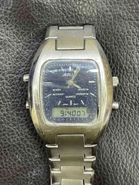 ساعة رجالية • عرض مزدوج • ABLU