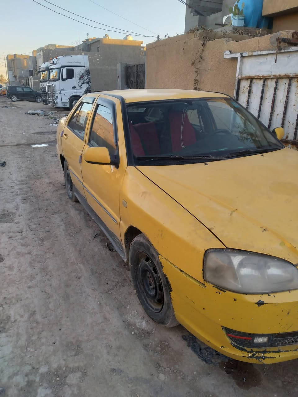 سيارة شيري تاكسي صفرة ٢٠٠٩ بغداد تخم تاير جديد محرك وكير اوتوماتيك ياباني كورلا السعر ١٨ وبيها مجال المكان بغداد ابوغريب الرقم ***********
