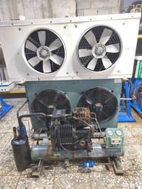 جمعة مباركة جهاز تجميد وتبريد 10 طن كمبريسر بطحي كوبلاند نظيف وعلى الش...