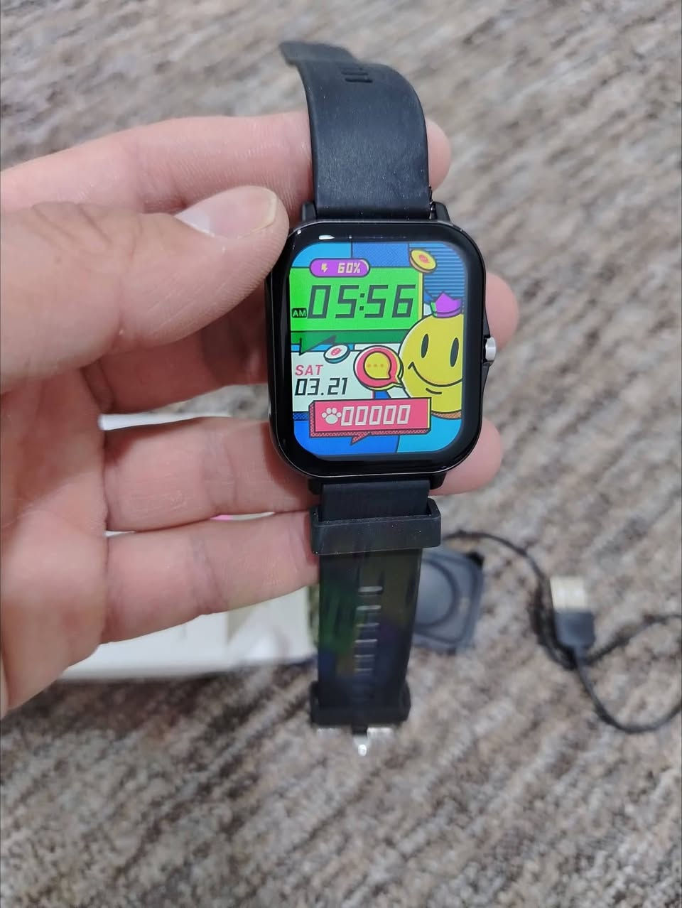 ساعه ذكيه مزوده بشاشه تعمل باللمس مراقبه الصحه واللياقه البندنيه مثل معدل ضربات القلب والخطوات تلقي الاشعارات من الهاتف الذكي رسائل تنبيهات وسائل التواصل الاجتماعي امكانيه اجراء المكالمات الصوتيه والتحكم في الموسيقى تتوفر بميزات متقدمه مثل نظام تحديد المواقع GPS ومستشعرات مستوى الا كسجين الدم
سعر 25


**إذا كنت صاحب هذا الإعلان وتريد حذفه لأي سبب، رجاءا أرسل رسالة إلى الدعم الفني**