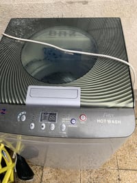 غسالة توماتيك 9kشغالة ونظيفه فقط التنشيف يشتغل باليد يراد حساس رخيص  ا...