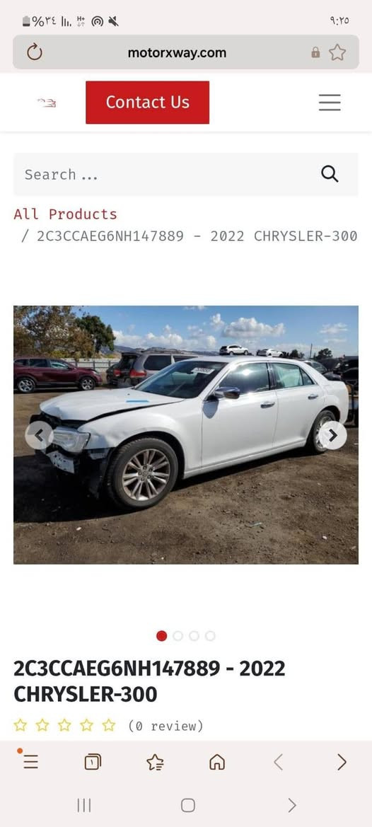 للبيع – Chrysler 300 موديل 2022 🇺🇸
موديل: 2022
محرك: 3.6 لتر V6 Pentastar
ناقل حركة أوتوماتيك 8 سرعات
شاشة لمس مع Apple CarPlay وAndroid Auto
كاميرا خلفية
 📋 يتوفر تقرير فحص. 
📍الموقع: بغداد حي الخضراء
للاستفسار  يرجى الاتصال على الرقم 
***********
