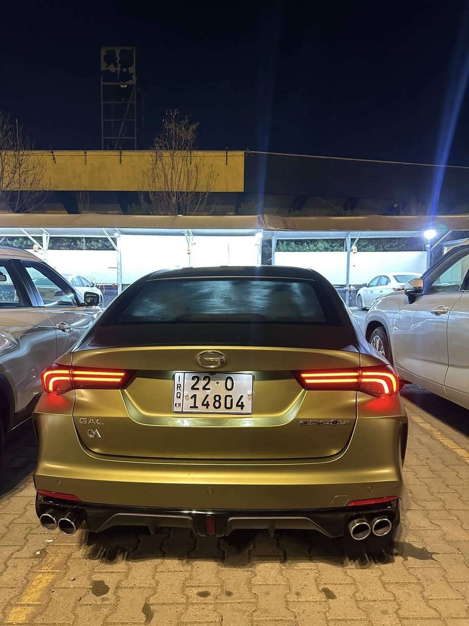 GAC empow الموديل:2025
 المحرك: 1.5 تيربو 
 اللون: أخضر طافي 
 الحوادث: خالية
رقم اربيل
٤سنة زمان شريكة
 كاميرا خلفية + حساسات أمام وخلف
 تشغيل بصمة + زر ستارت
مثبت سرعة
 أنوار LED أمامية ونهارية 
مرايا كهرباء وتطوى
 نظام توازن ESP + ABS

مكان اربيل 
سعر$١٧٨وبيه مجال
*********** واتساب
