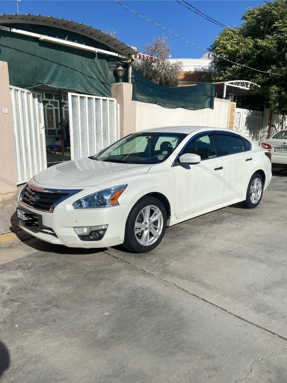 السلام عليكم ورحمه الله وبركاته
نيسان التيما خليجي بيع او مراوسة
2014
SV
داخل بيجي المرغوب
ماشيه 210كم
السياره فقط بدون فتحه
صور السياره والسونار بالمنشور
گير محرك بشرررررط 
تايرات جدد وضع شركه
باتري جديد
صدر امامي خلفي بشررررررط
لايتات زينون شمسي
رقم سليمانيه الجديد 
شررط التحووووويل
غرفته نظيفه جدا 
السعر128 وبيه مجال بسيط حگ الجيه 
مكانه ديالى خانقين
الخاص مفتوح
للاستفسار ***********
