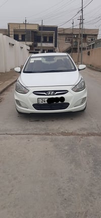 اكسنت 2013 للبيع وارد كوري / محرك 16 / كير عادي  رقم دهوك مسطرة جديد ب...