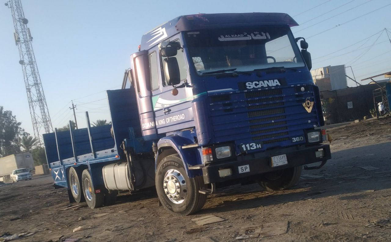 للبيع سكانيا موديل 1995 كرين بي ام 8طن 5سلايت طول البدي 7متر المكان بغداد التاجي للتواصل واتساب ***********
