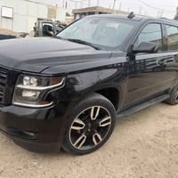 للبيع تاهو بلاك توب فول 2020 رقم بغداد بسمي حادث جاملق يمين والخلف بار...