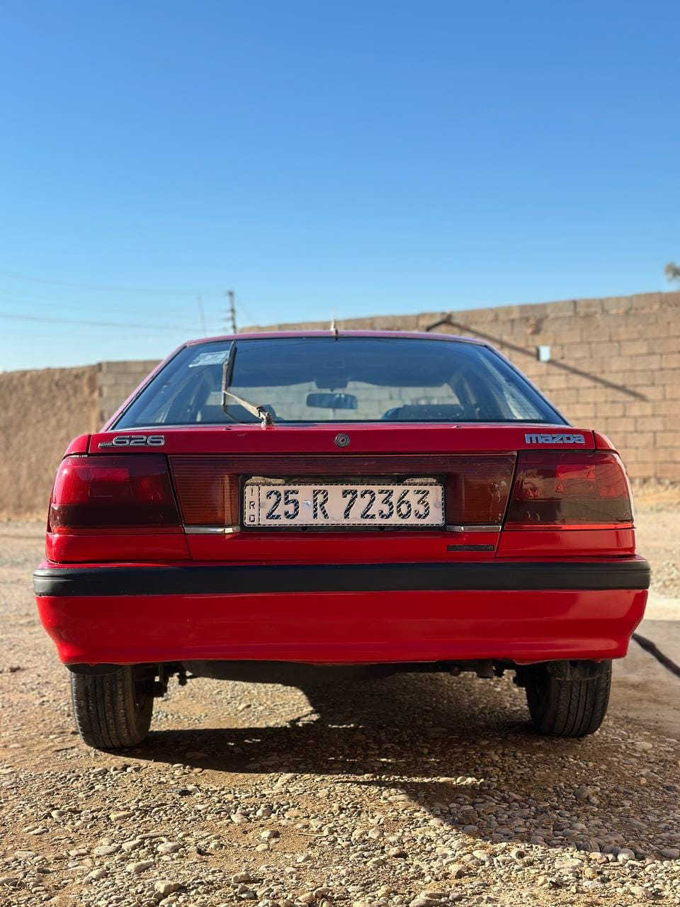 41 بي مجال
مازدا 626 /8 بخ 
رقم كركوك دولي 
صبغ عام جمالية
محرك جديد +كير بالشرط
4جام كهربائي
لا صرف لا بخار
شرط التحويل والغرامات
تدفئة شغاله
كهربائيات كلها  شغاله
غرفه حلوة مرتبة
بطاين جدد 
 يتوفر واتساب او اتصال
 ***********
خادم للطيبين مكان ديالى
