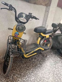 دراجة شحن • بطاريات ضعيفة • الحسينية بغداد