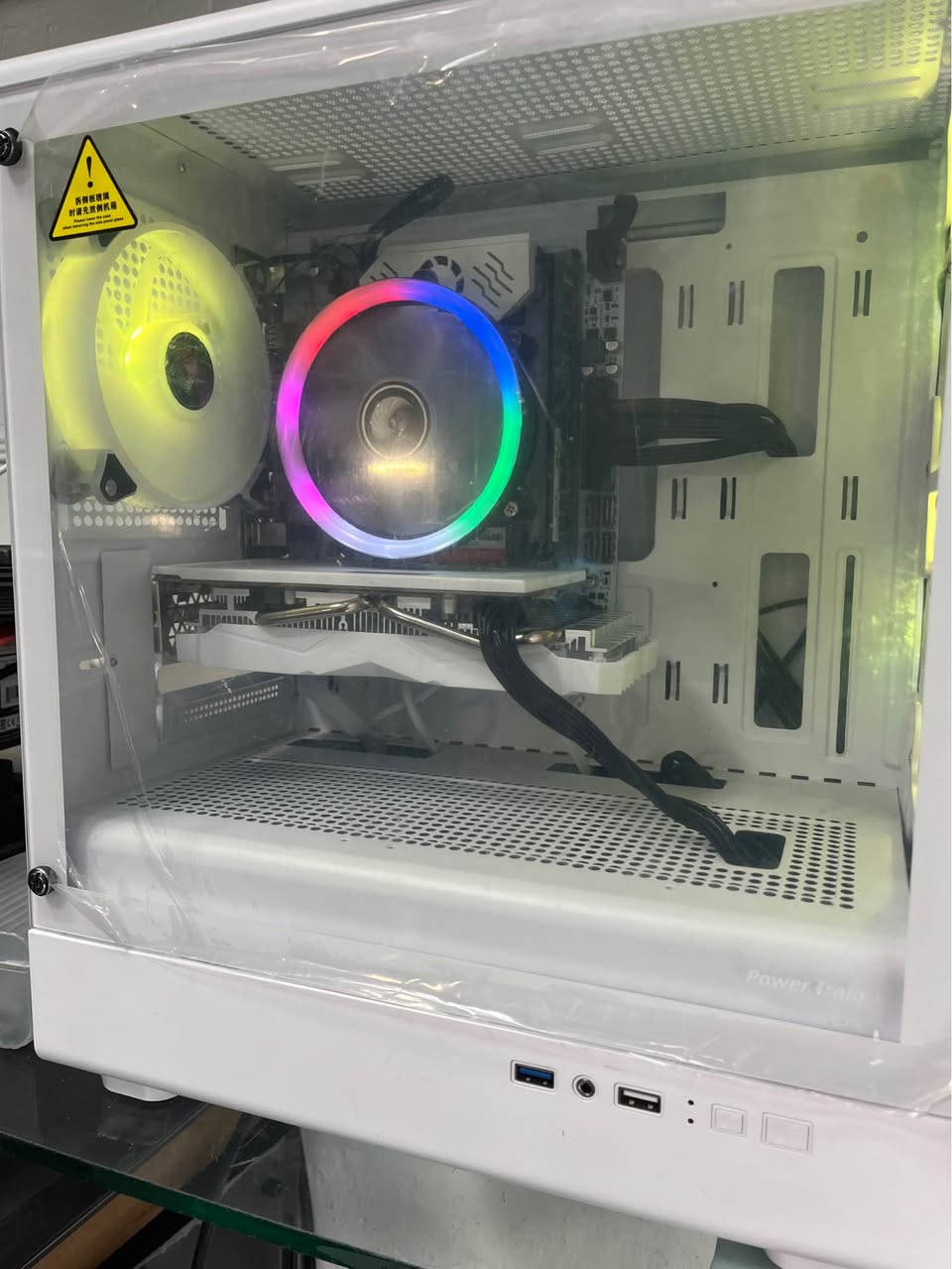 جديد 🆕 

Pc ابيض كامل

E5 2670v3

Rx 580 white

M.b x99 white 

Ram 16 gb

Ssd256 gb

Pus 600w

White Case 3 fans aRGB +hub

380,000 دينار
380 الف 

مكان موصل موصل, نينوى


**إذا كنت صاحب هذا الإعلان وتريد حذفه لأي سبب، رجاءا أرسل رسالة إلى الدعم الفني**
