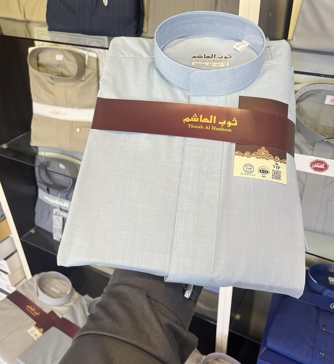 ثوب الهاشم يتوفر فيه قياسات 
(56xxs.56xs.56s.56m.58xxs.58xs.58s.58m.60xxs.60xs.60s.60m)
#الملك_للأبسة_الرجالية #العيد


**إذا كنت صاحب هذا الإعلان وتريد حذفه لأي سبب، رجاءا أرسل رسالة إلى الدعم الفني**