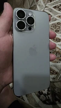 ايفون 15 برو ماكس دبل سيم  جهاز مكفول من كلشي  لوك بطاريه 89 جهاز استخ...