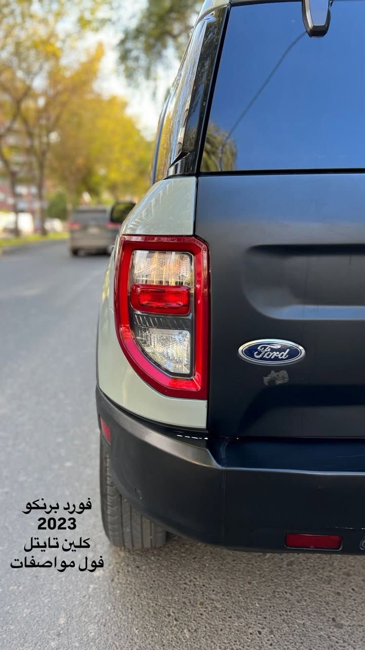 فورد برنكو 2023
محرك 1500 توربو
شاشة لمس
كاميرا
رادار
حساس
ويل كب كروم
لايت لد
تحديد سرعة
نظام ايكو سبورت نورمال
السيارة جدا جدا نظيفة، ماشية 41 الف

بدون ايرباك 
حادثهة فقط صندوق موضح بالصوره

السعر :175 $
للاستفسار: ***********
