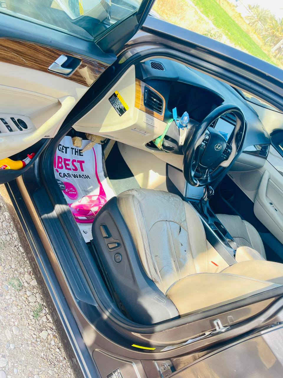 سوناتا 2015
نص فول 
الضرر موضح بالصور
عنوان ديالى 
***********
