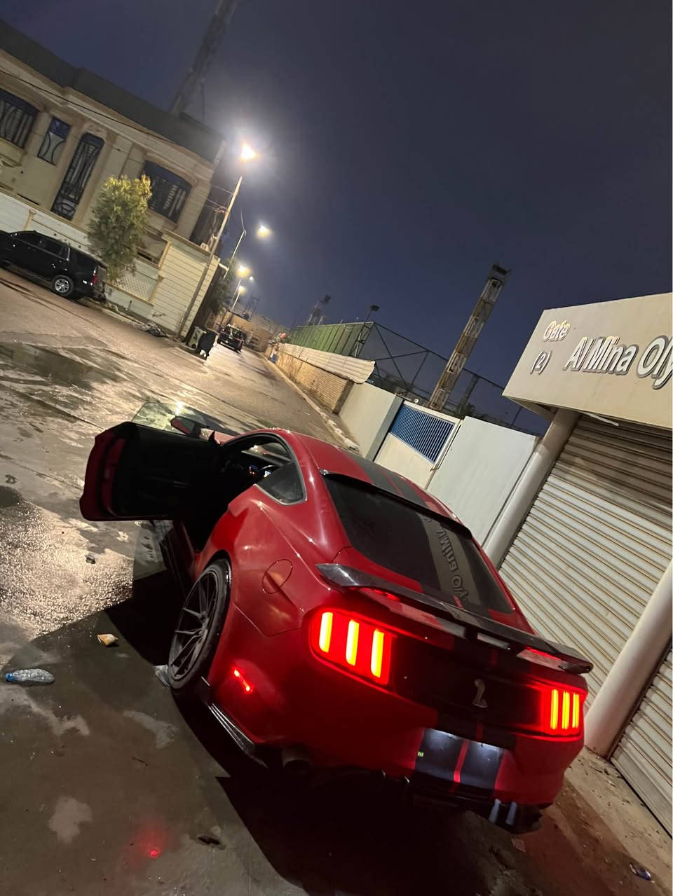 فورد موستنك 2017 كير عادي نص مواصفات قطعتين صبغ محرك وكير جدد عينة وصينية جدد حدادة امامية خلفية جديد ويل  فيرادة اصلي تخم تاير جديد حادثها جاملغ وبنيد فقط محدثة شيلبي بلكامل كزوز بورلا حلوك كزوز كورسا سيارة جاهزة ومرتبة عليها شوتة عليها برمجة سيارة حيل نشطة نواقص خفيفة يطيح من سعر لسيارة رقم بصرة مميز تحويل ثاني يوم السعر 115 وبيها مجال للشراي والنواقص يطيحن من سعرها مراوس عادي اراوس للاستفسار *********** البصرة, العراق
