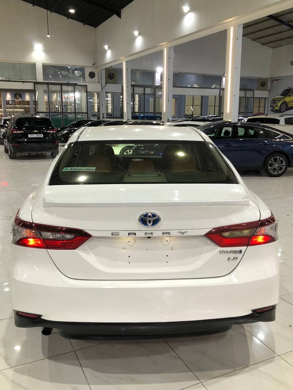 تويوتا كامري  هايبرد موديل 2023✅
‎سيارة تكسي دبي خليجي👍

 سعر 152ورقه

‎مواصفات 👇

بصمة

‎شاشه حجم كبير  

‎لايت LED امامي خلفي +زنون 

‎حساس امامي خلفي 

‎. رادار اماني وتحديد مسار

‎.رادار جانبي نقطه عمياء 

‎ مرايات كهربائي 

‎ تبريد قطعتين 

‎#ضررها تبديل اللون صبغ عام بدون دواخل 

السياره موجوده اربيل- معرض ولید كارس 🚗

*********** اسيا ***********
