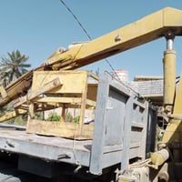 كرين ٥طن • هيدروليك • مراوس بجهاز حفر