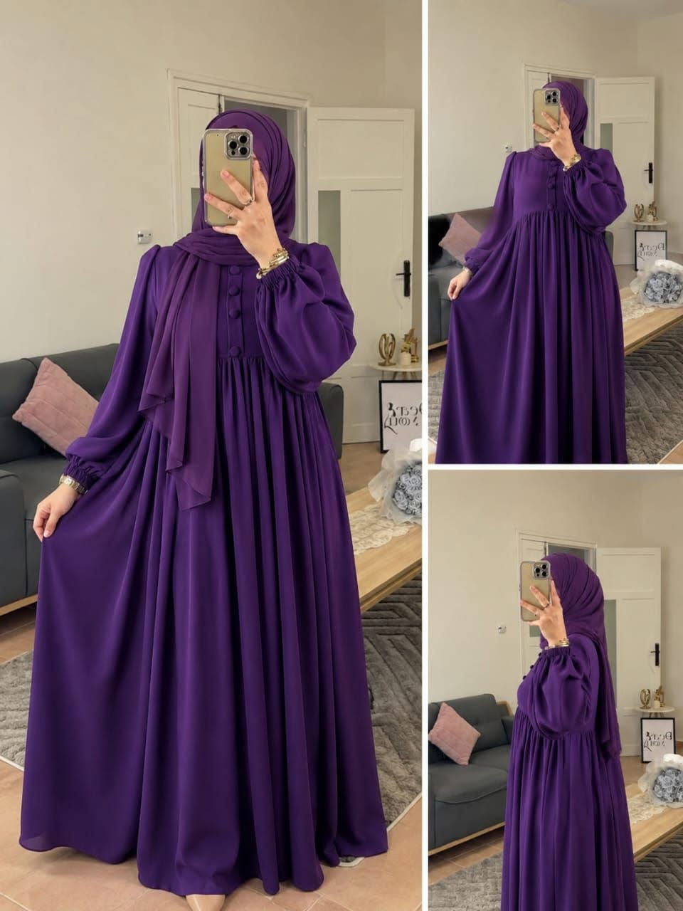 جينا 🏃‍♀️وجبنا ليكوم الجديد 
طقم متكامل بتمن زوين ❤عباية  صدفة فالصدر  سامبل   مع 👠فولار سامبل توب كريب مكيزلقش عبار1.5\1.5❤    محتشمة.  توب عباية  روزا بارد وخفيف، مريح فاللبسة للخدمة والمناسبات. الدفع عند الاستلام والتوصيل لباب دارك. الكمية محدودة.
ليطاي m  L Xl XXL 3xl 4xL
محتشم + فخم + عملي. الدفع عند الاستلام  
للطلب دوزي بريفي🛴


**إذا كنت صاحب هذا الإعلان وتريد حذفه لأي سبب، رجاءا أرسل رسالة إلى الدعم الفني**