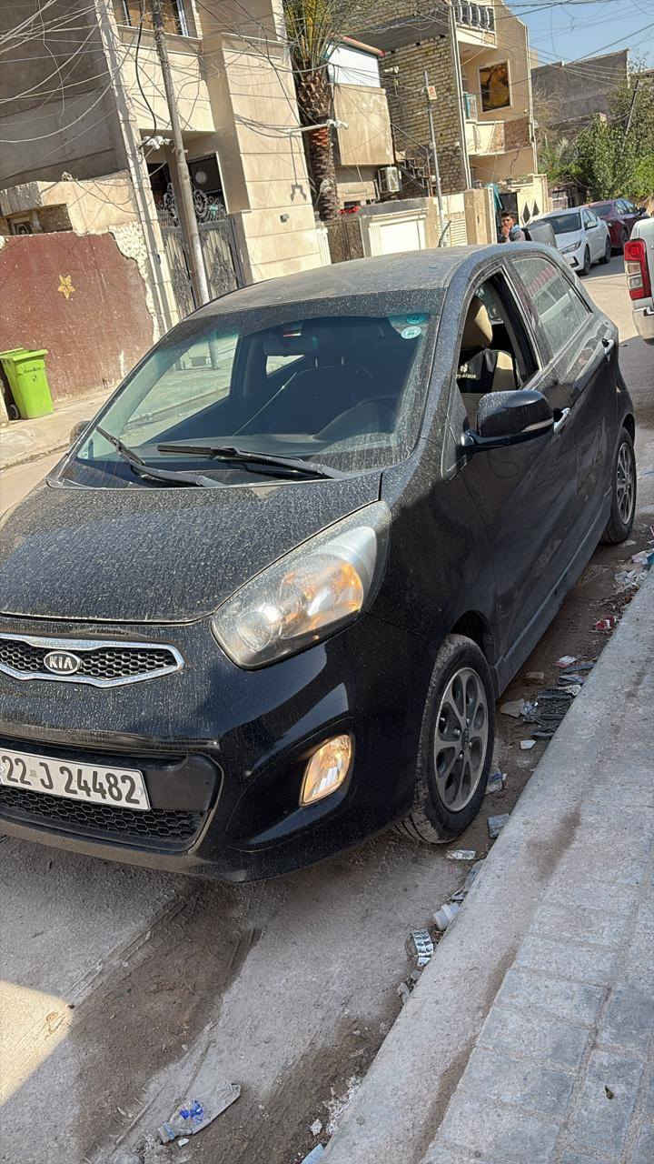 كيا بيكانتو للبيع مديل ٢٠١٣ مكان السياره بغداد رقم اربيل مكفوله من الصبغ بيه كم رصعه رقم الهاتف ***********
