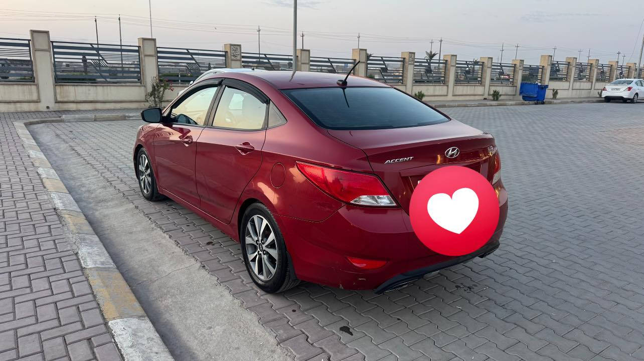 🚗 هيونداي أكسنت 2017 - وارد أمريكي 
المواصفات والتفاصيل:
• الموديل: 2017.
• الحالة العامة: السيارة بحالة جيدة جداً، محرك وكير وتبريد شرط الفحص. كشنات جلد داخل كلش نظيف

تفاصيل البدي (الضرر):
• الضرر فقط (قبغ الصندوق) ومصبوغ خارج العراق 
• توجد بعض الملاحظات البسيطة (صبغ مشلع في أماكن متفرقة) 
السعر المطلوب:
💰 103 ورقة  وبيه مجال بسيط جداً للشراي الطيب
التواصل 
***********
***********
او عالواتساب
