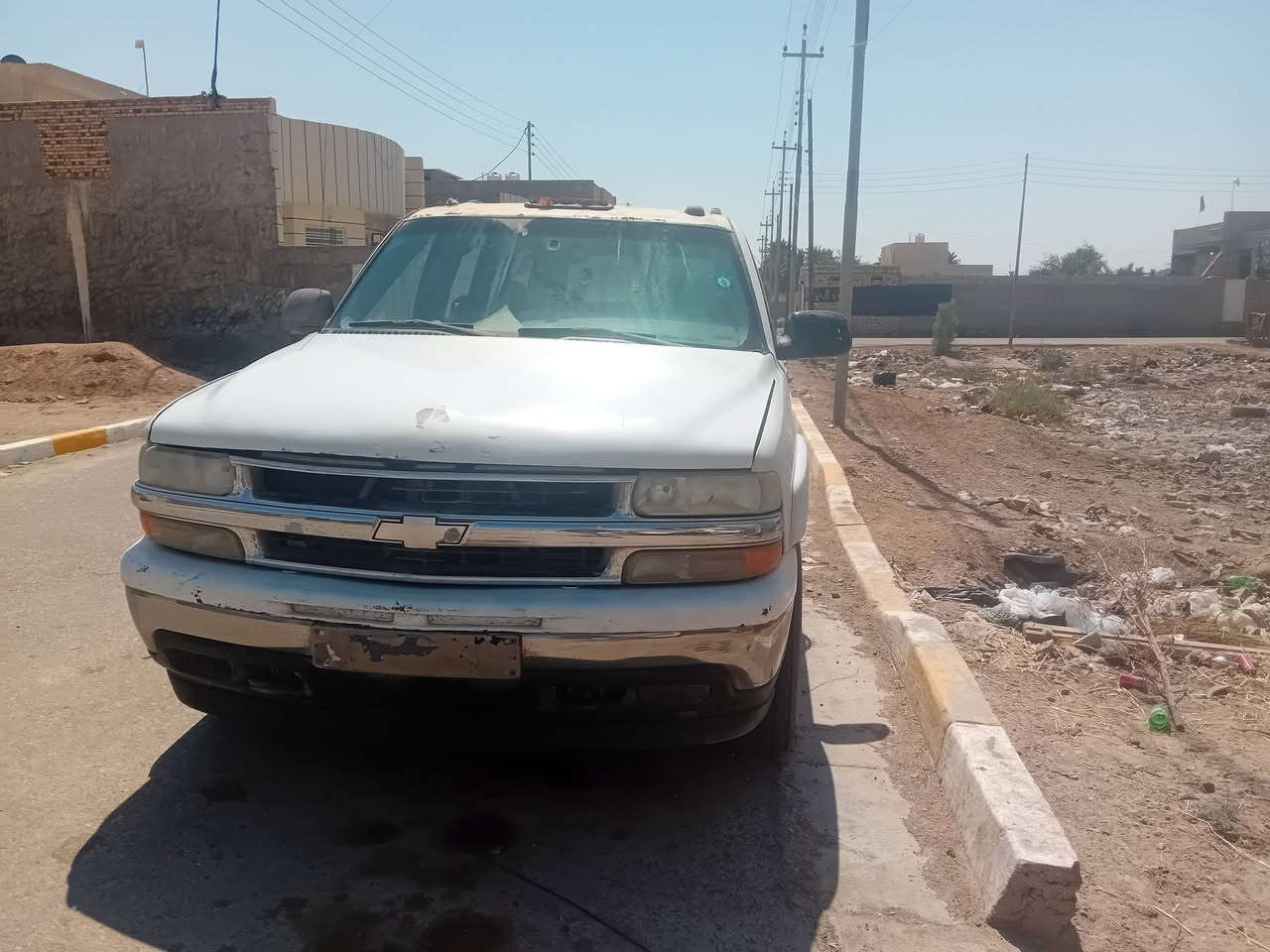 شوفرموديل ٢٠٠١ فحل محرك وكير واكسل مشروطات انظاف تبريدشغال تايرنص عمر مابيه ظربه مكفوله بيه خياسات فوق الجامه الاماميه وربع الخلفي حدادين نظيفه السياره أدوات جاهزه شغل وطلع أدوات للبيع مستعجل ٢٧ ورقه ***********. مكاني العماره
