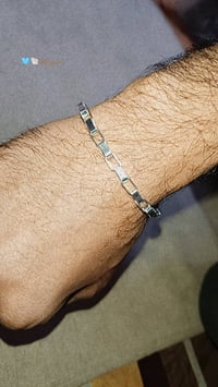 سوار رجالي • فضة 925 • مختوم