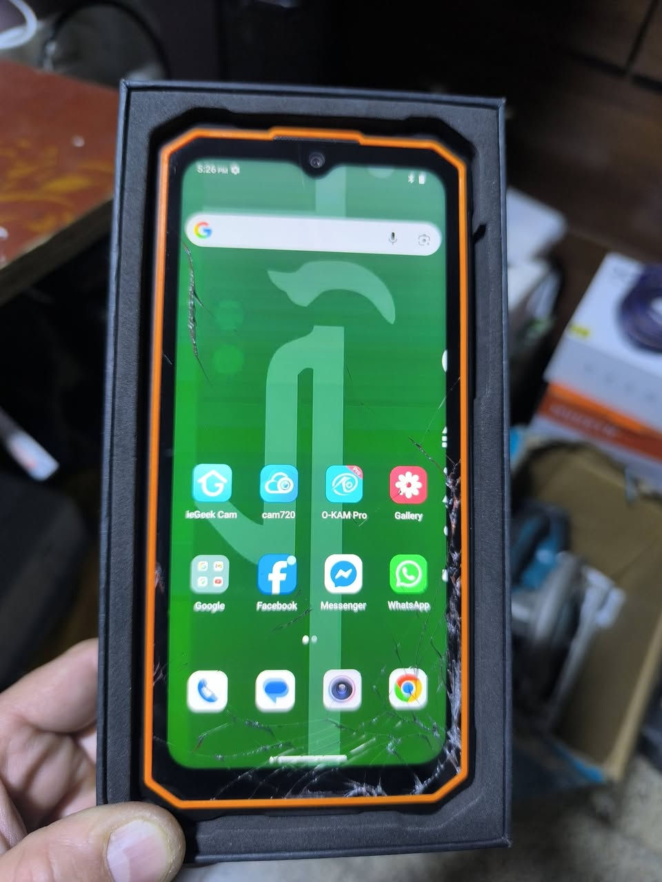 جهاز موبايل ماركة HOTWAV CYPER 13 PRO  ذاكرة 256 كيكا ورام 12 كيكا تردد الشاشة 60 هرتز  بطارية عملاقة 10800 ملي امبير اندرويد 13 مدرع جديد بالباكيت والجامة الامامية مفطرة ولكن الجهاز لمس شغال طبيعي جاية ويا شاشة احتياط ماعرف اله لو لغير موديل... تواصل خاص او واتساب ***********
