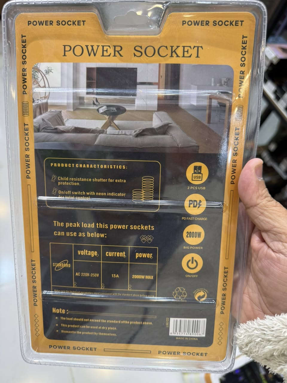 تقسیم کهرباء و منفذ USB و PD شحن سريع
متوفر جملة و مفرد 
توصيل موجود


**إذا كنت صاحب هذا الإعلان وتريد حذفه لأي سبب، رجاءا أرسل رسالة إلى الدعم الفني**