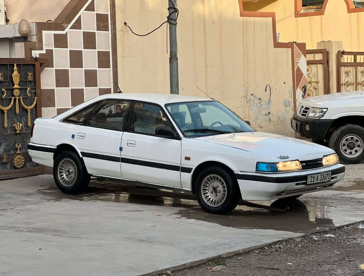 مازدا 1990 فول نضافه 💯🪬
سيارة كلش حلوه و جاهزه شرط برغي نقص مابيها
محرك 8 بخ المرغوب كلش اقتصادي و قوي 
گير محرك جديد شادلها مال حاويه بشرط
راديتر كهربائيات صدر تخم تاير بشرط كله جديد
العنوان  كلار قضاء سليمانيه 📍
السعر  39 وبيها مجال 💵💸
الهاتف ~ ***********
