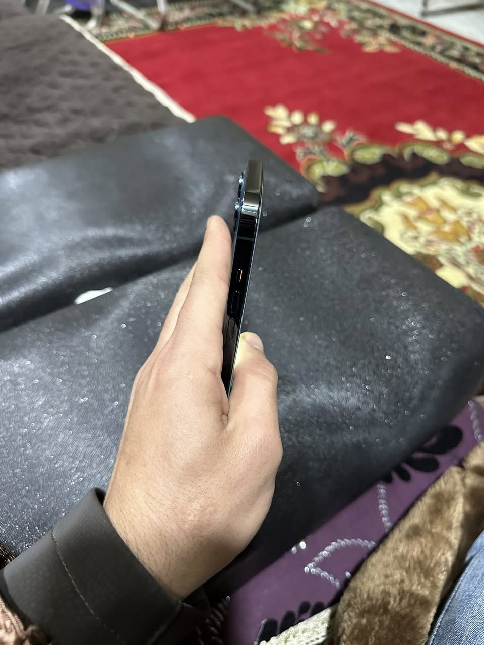 سلام عليكم
ايفون   12Pro Max 
ذاكره 128
بطاريه 79
مبدل شاشه فقط ونظافه 100
السعر 375وبي مجال
***********
