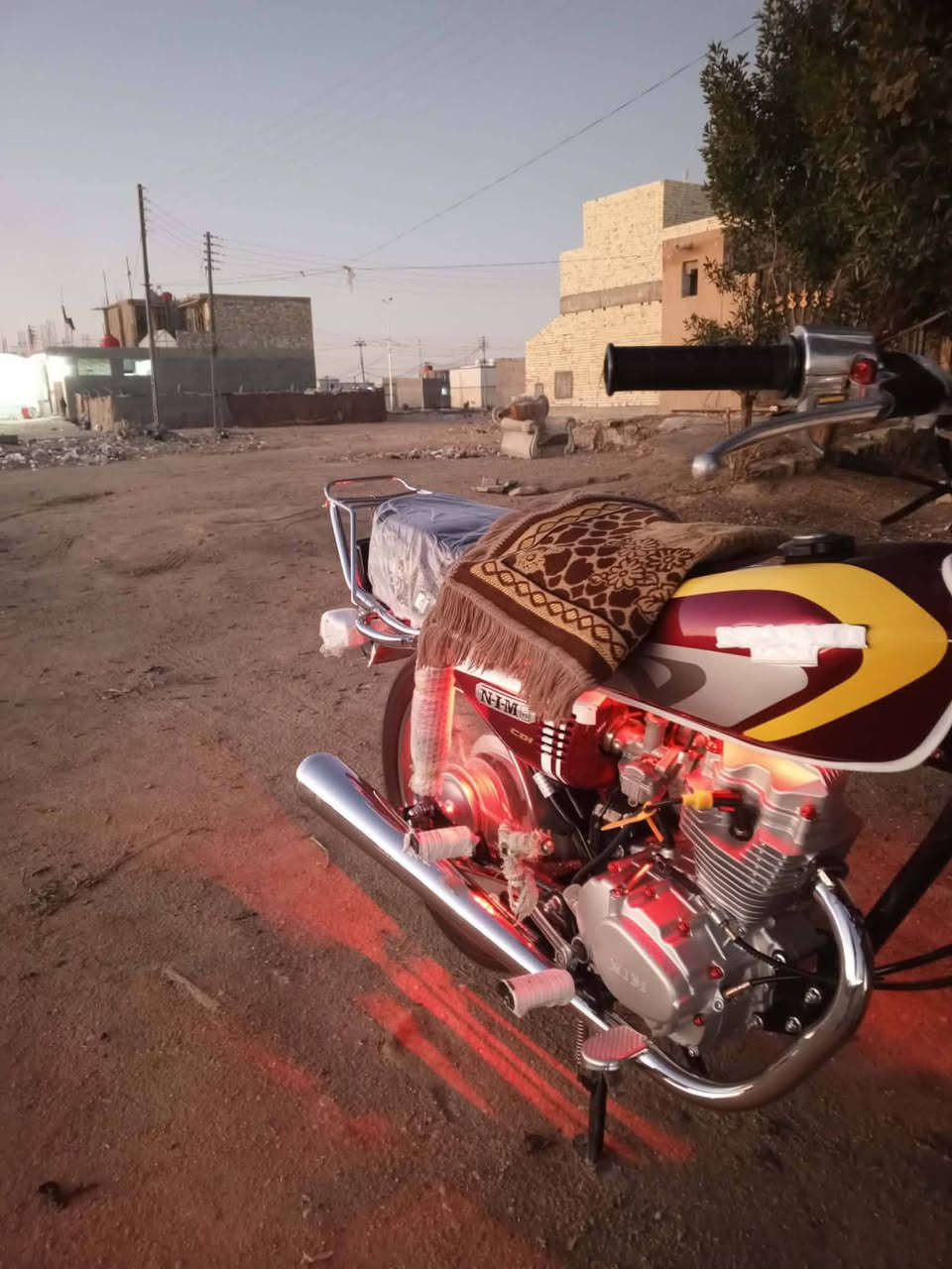 السلام عليكم 

نامة امتياز نوع.     NIM تلث احرف

موديل    2025

الدراجة كاملة مكملة كلشي ما عوزهة

الدراجة كلشي شغال بيهة كهربائيات كلهة شغالة

بيهة ترتيبات خفيفة

سعره. بــ.  650 او بيهة مجال


**إذا كنت صاحب هذا الإعلان وتريد حذفه لأي سبب، رجاءا أرسل رسالة إلى الدعم الفني**