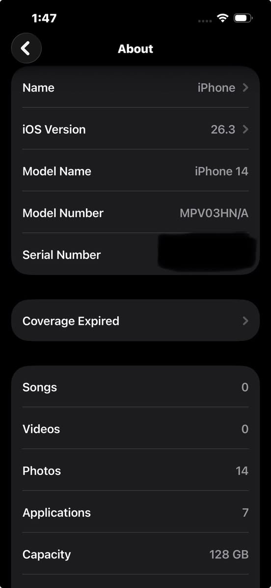 السلام عليكم
ايفون 14عادي للبيع
بطاريه :84
ذاكره :128
مكفول ما مفتوح
وتر بروڤ
نموذج M
الجهاز نظيف جدا 10/10
كله شغل ممبدل بي شي
دبل خط
كارتون
تاخذ ضمان
السعر :475الف
مكان النجف الاشرف


**إذا كنت صاحب هذا الإعلان وتريد حذفه لأي سبب، رجاءا أرسل رسالة إلى الدعم الفني**