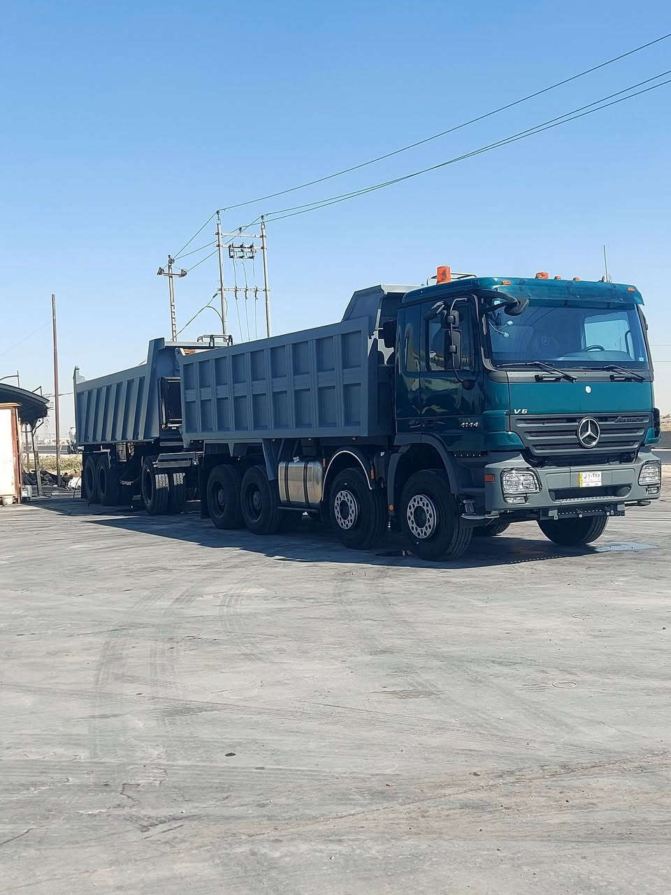 السلام عليكم قاطره ومقطوره اللبيع جاهزه العمل مربوط بل سنويه الاستفسار عل رقم ***********اسيا /***********
