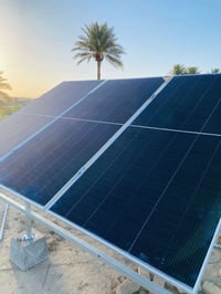 طاقة شمسية • ألواح جينكو 650W • انفيرتر شيساج 3.5KW