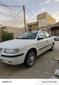 سمند 2012 باب السايق شوية صبغ والباقي مكفول تبريد حدادية سيارة جاهزة ا...