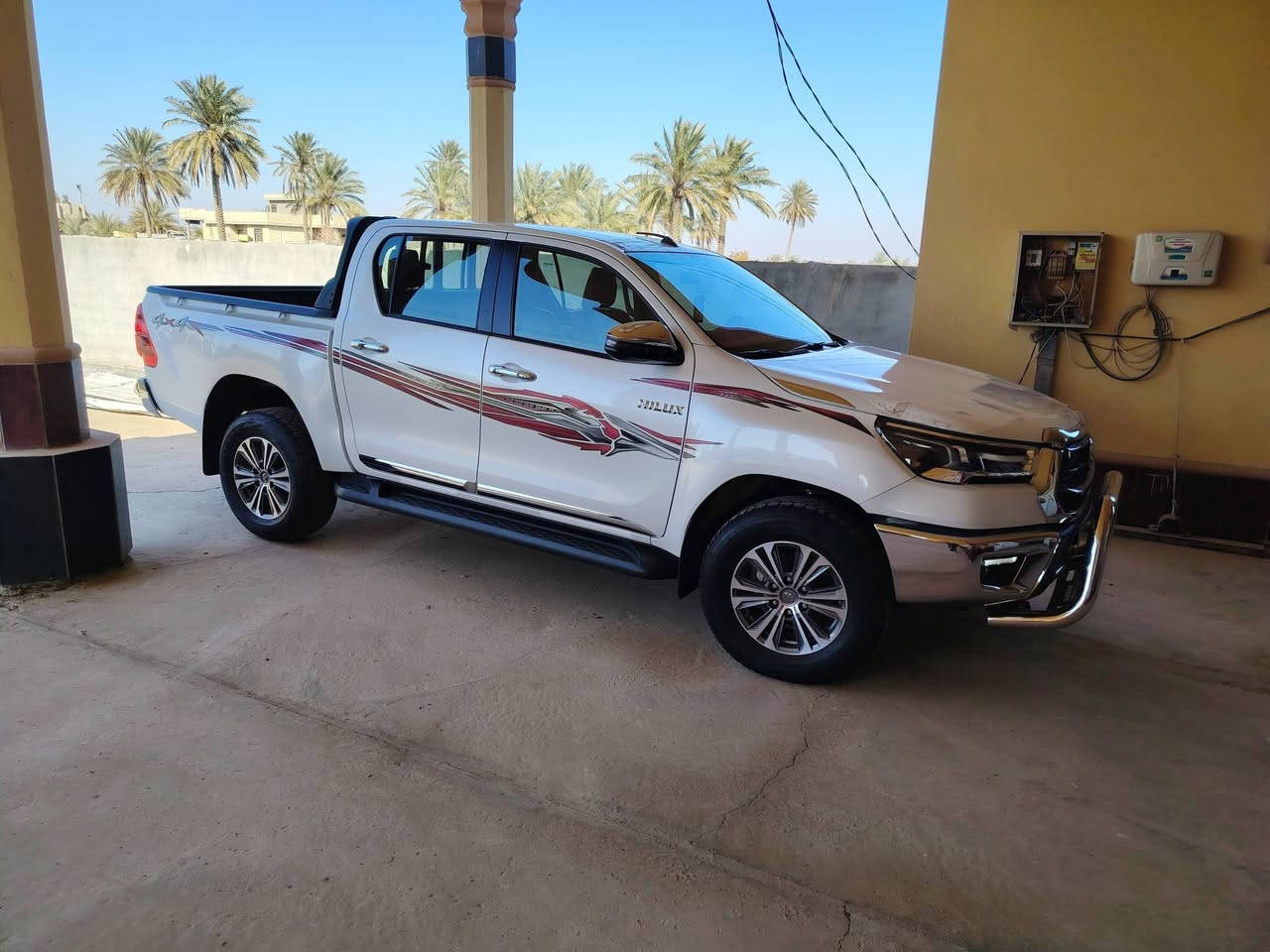 السلام عليكم
هايلوكس سعودي موديل 2024 باب أول 1/1

مكفوله كفاله عامه من الزلغ والرصع 

ماشيه / 17 

بصمه أبواب + بصمه تشغيل كامل مواصفات

السعر / 360

مكان السياره بغداد

***********

***********
