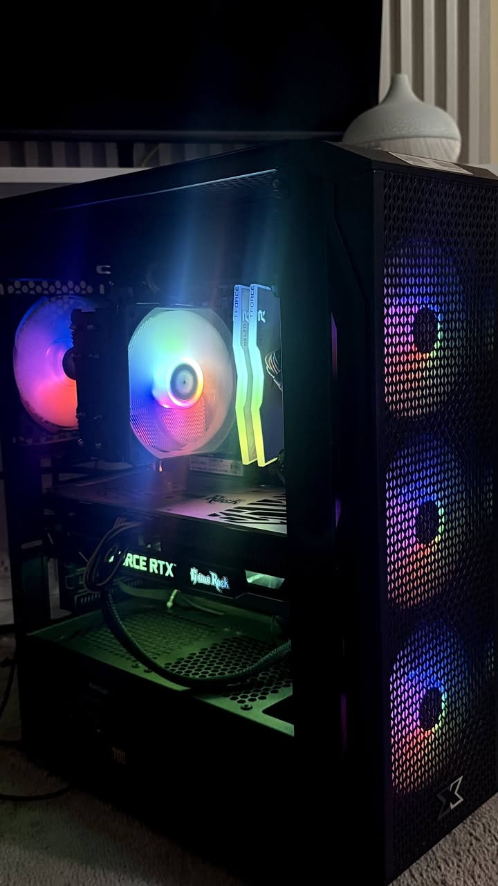 تجميعه للبيع استخدام قليل كل القطع براندات قويه
Gpu 3070ti pylit
Cpu R5 5600
M b B450 Gigabyte
Nvme M.2 1t
Ram  8*2 T force 3600 rgp
Psu 700w
Ag 400
Case black +4fan
مكاني كربلاء 
سعر مليون ومية


**إذا كنت صاحب هذا الإعلان وتريد حذفه لأي سبب، رجاءا أرسل رسالة إلى الدعم الفني**