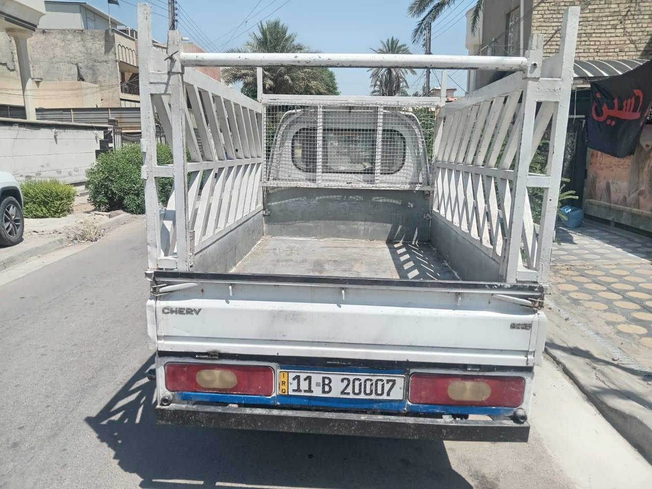 بيكب حمل شيري موديل ٢٠١١سنويه لغاية ٢٠٣٠ بسمي سيارة جاهزه من كل شي ماععده الكمبيرسر عاطل تخم تاير جديد السعر ٤٠ وبيه مجال عنواني بغداد حي العامل ت ***********
