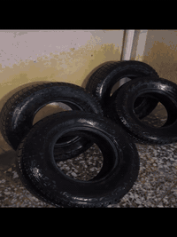 للبيع تخم تاير دلوب صيني  جديد بعده احمر ماماشيات متر لحجم16/265 السعر 400وبيهن مجال قليل ول ماعنده ياخذهن بلاش ويروح وبعيوني العنوان نجف لأشرف 
لاتصال***********
